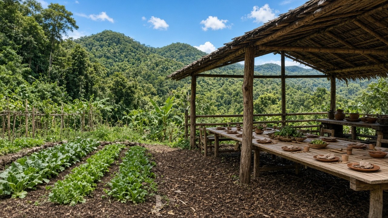 Restaurante y turismo en la finca